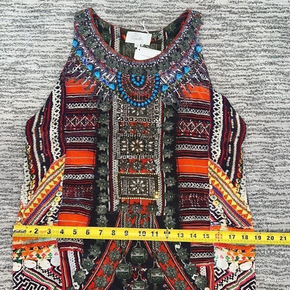 NWT Camilla Dance of the Dao Short Racer Back Dress Size Small - Picture 11 of 15